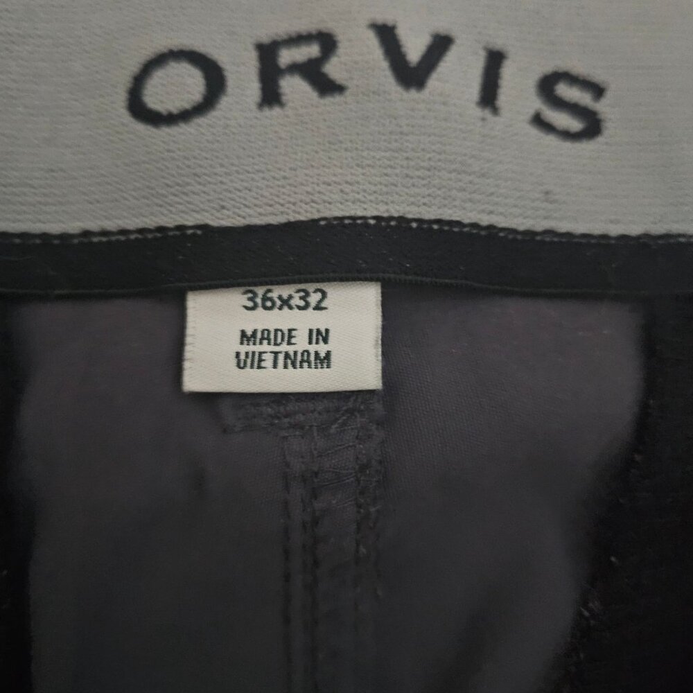 Orvis Classic Collection Lightweight 5 Pocket Trek Pant, Forged Iron Men's 36X32 - Picture 8 of 15